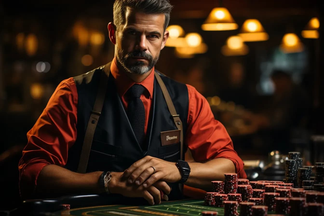 Hvordan bliver man en dealer i live casino? image