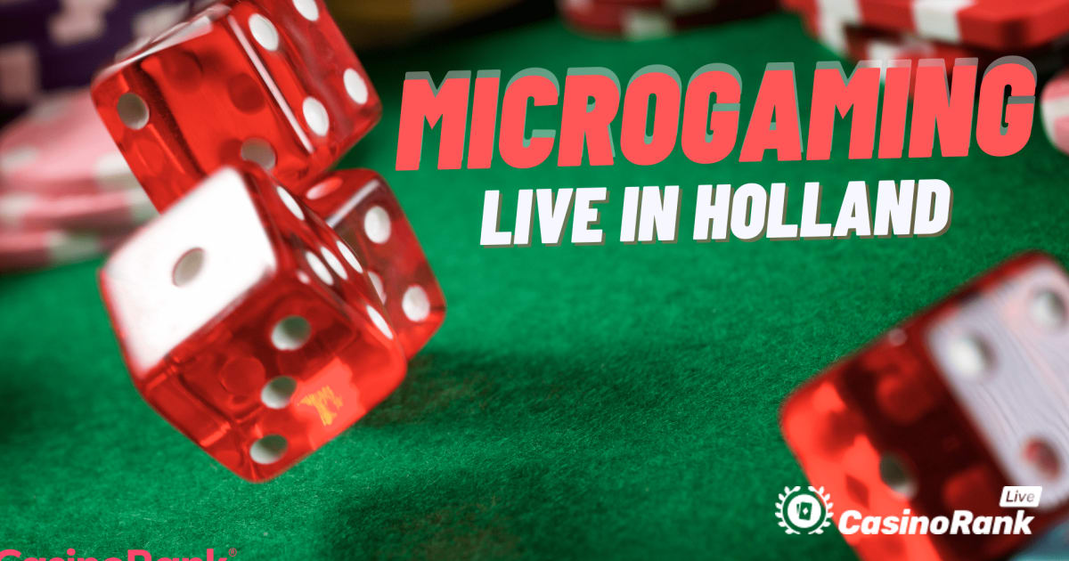 Microgaming tager sine online spilleautomater og live casinospil til Holland