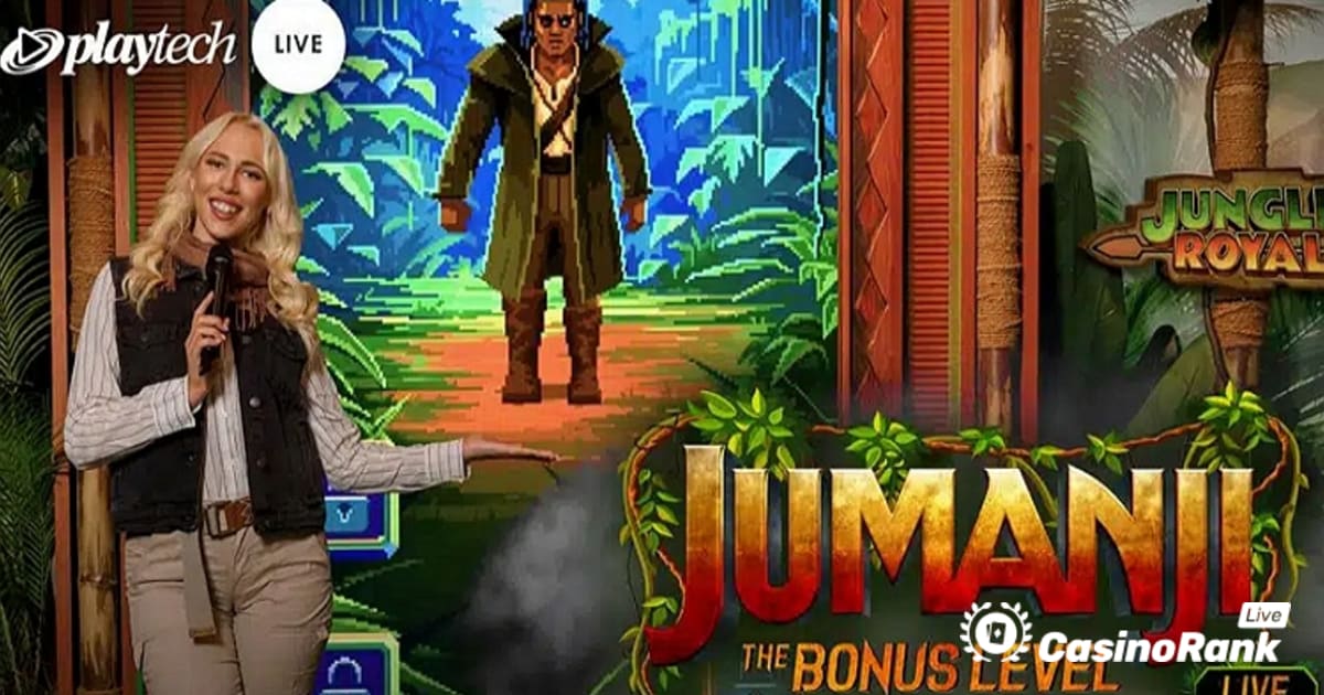 Playtech præsenterer nyt live casino spil Jumanji bonusniveauet